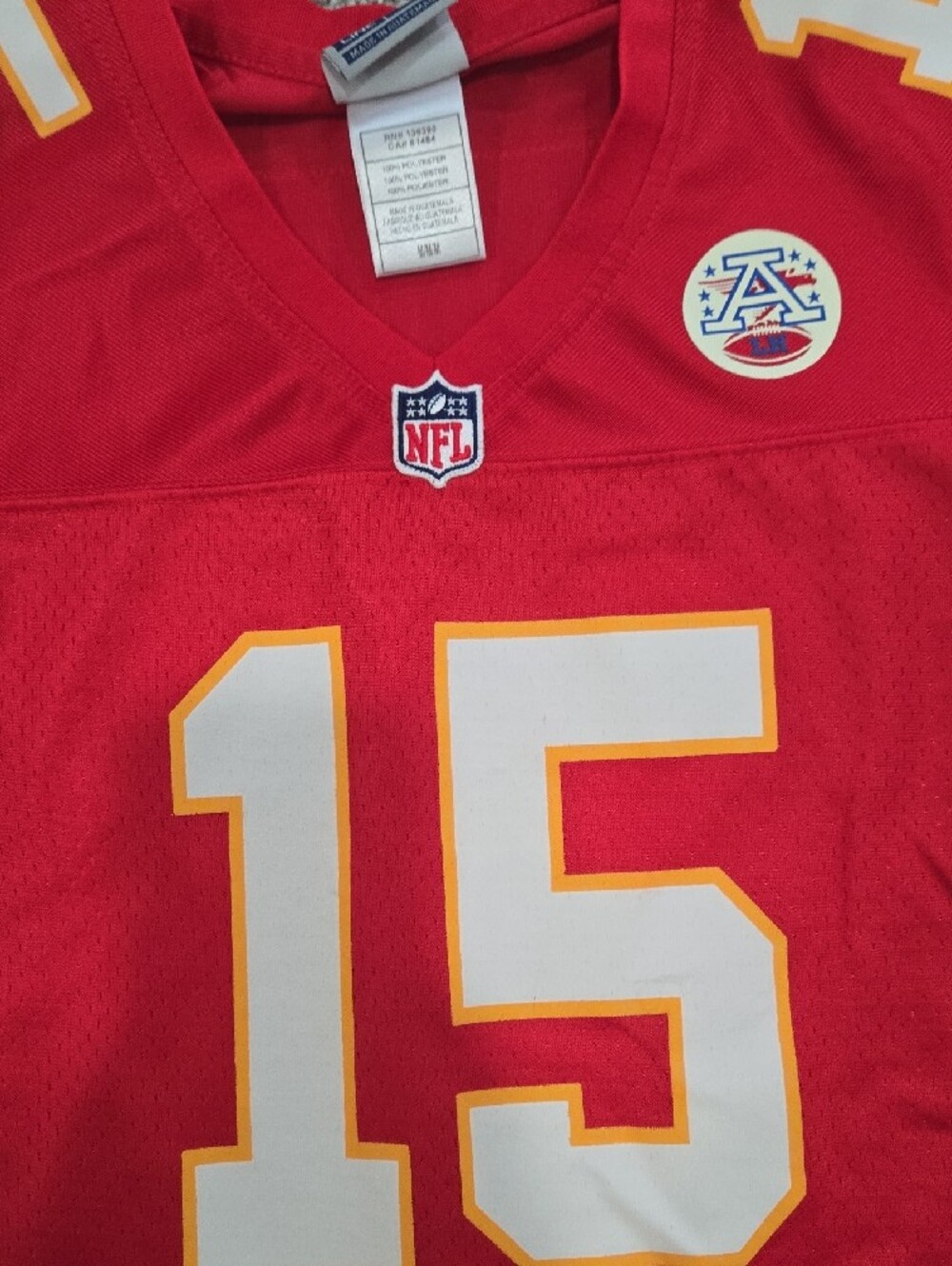 Nike Red Kansas City Chiefs #87 Short Sleeve Women's Jersey - Picture 6 of 8